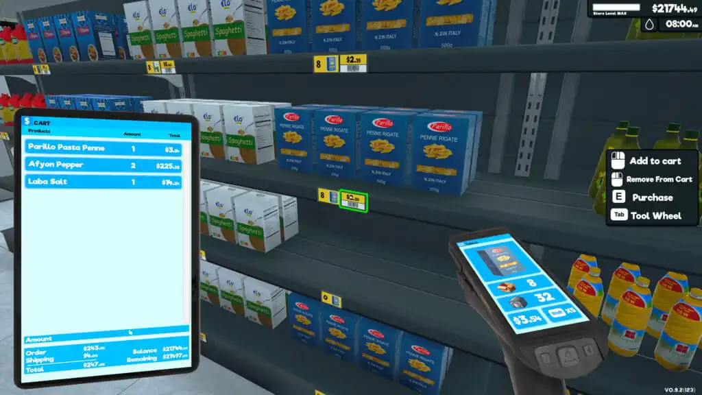 تحميل لعبة محاكي السوبر ماركت Supermarket Simulator للكمبيوتر برابط واحد مباشر