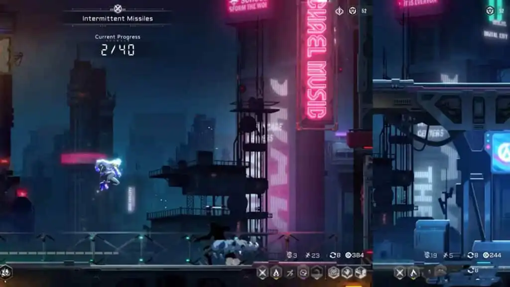 أسلوب اللعب Gameplay في لعبة BlazBlue Entropy Effect X