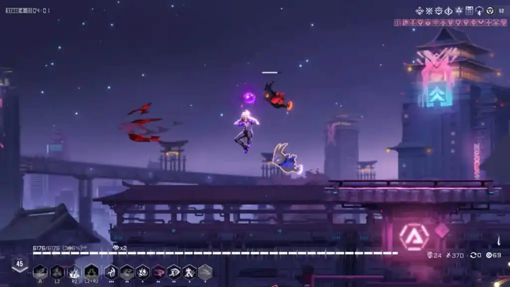 أسلوب اللعب Gameplay في لعبة BlazBlue Entropy Effect X