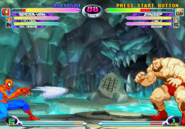 تحميل لعبة Marvel vs. Capcom 2 New Age of Heroes ps2 للكمبيوتر والاندرويد