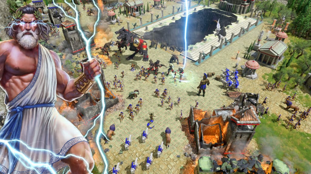 تحميل لعبة Age of Mythology Retold للكمبيوتر مضغوطة
