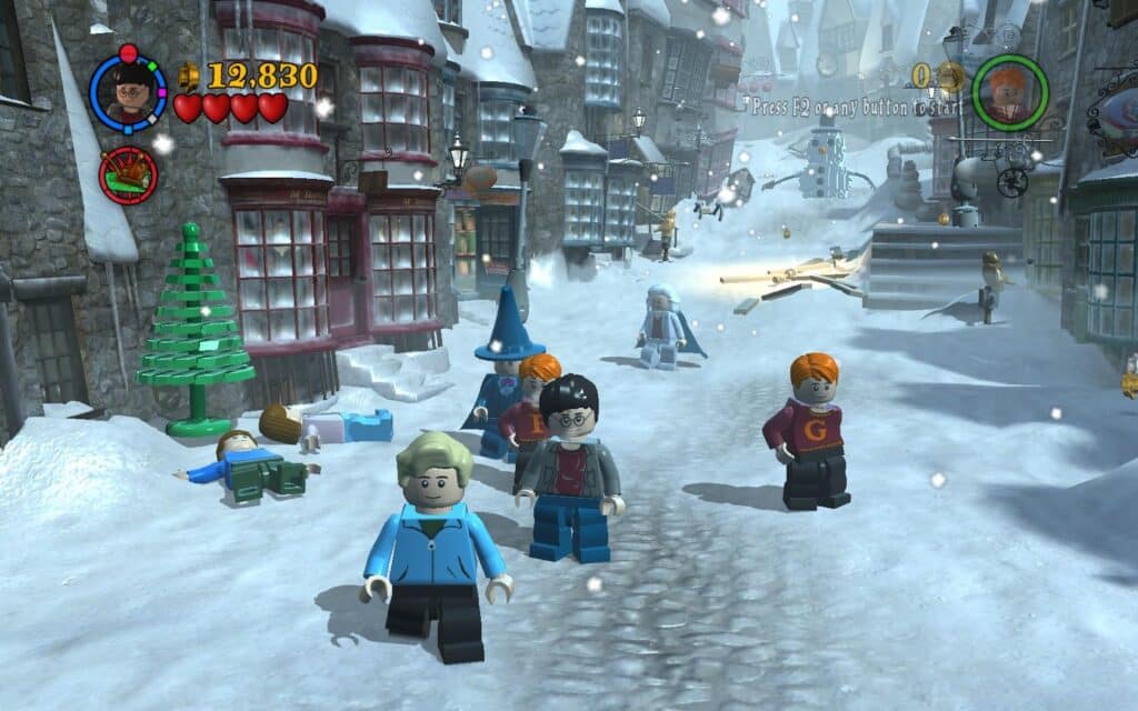 تحميل لعبة LEGO Harry Potter Years 1-4 ppsspp للاندرويد والكمبيوتر مجانا