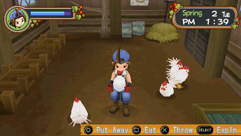 تحميل لعبة Harvest Moon Hero of Leaf Valley ppsspp للاندرويد والكمبيوتر