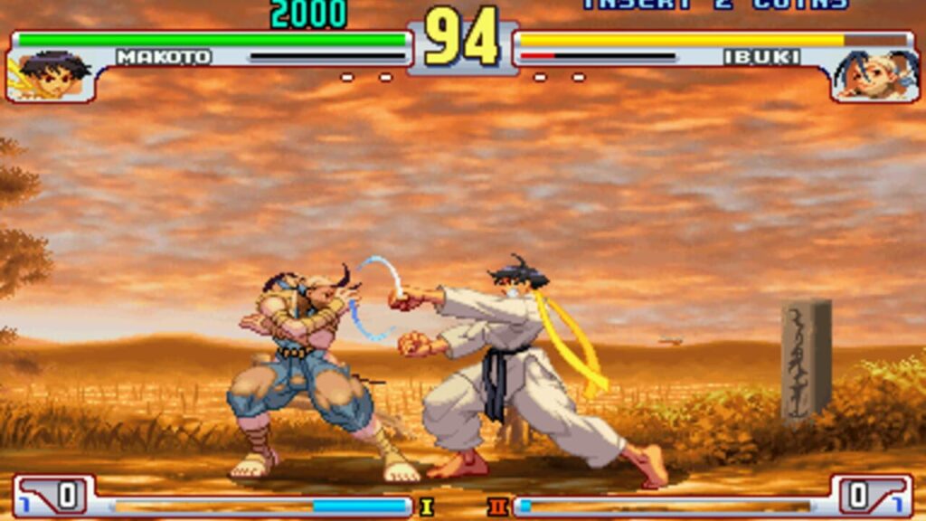 تحميل لعبة Street Fighter III 3rd Strike ppsspp للاندرويد والكمبيوتر