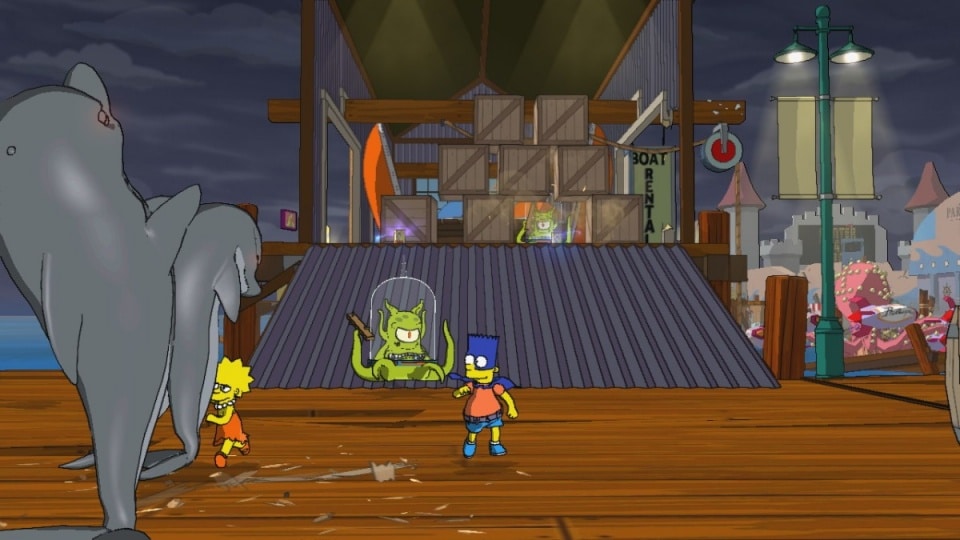 تحميل لعبة The Simpsons Game ps3 للكمبيوتر والاندرويد بالمحاكي