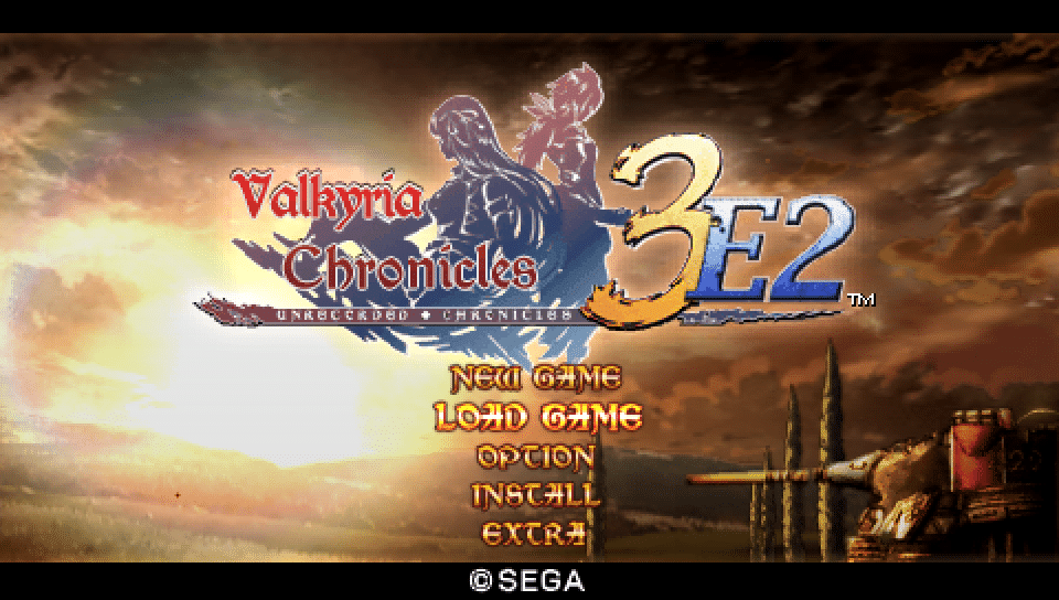 تحميل لعبة Valkyria Chronicles 3 Extra Edition ppsspp