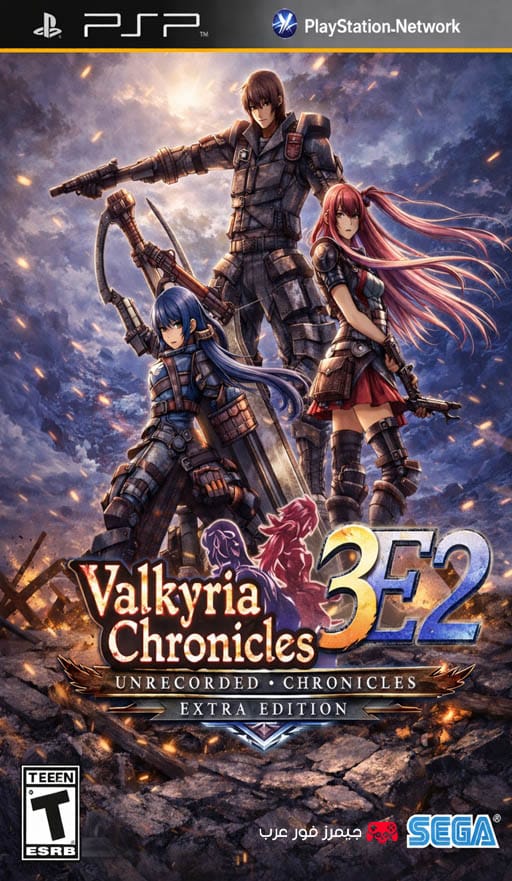 تحميل لعبة Valkyria Chronicles 3 Extra Edition ppsspp