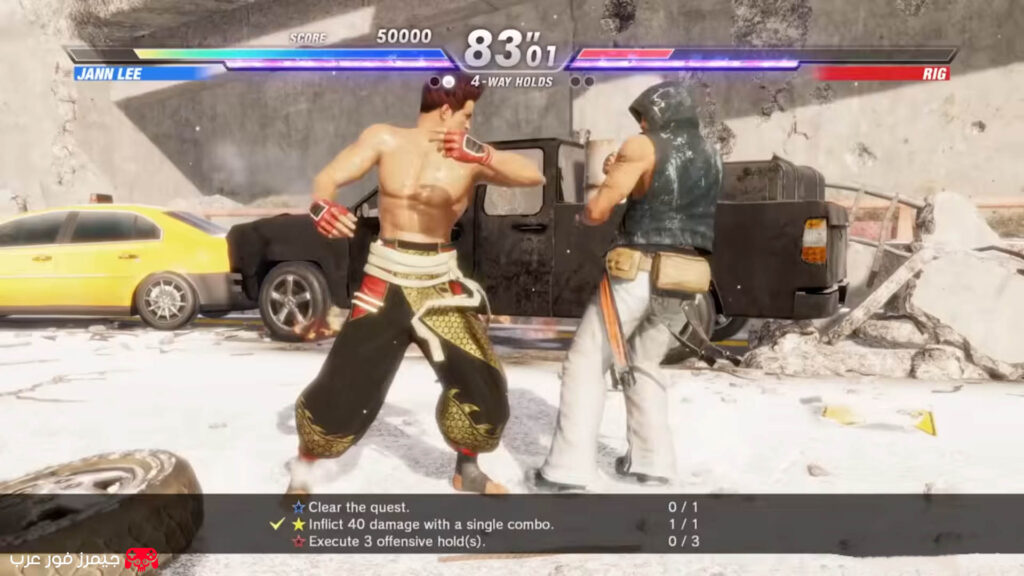 أسلوب اللعب gameplay في لعبة Dead or Alive 6 Last Round