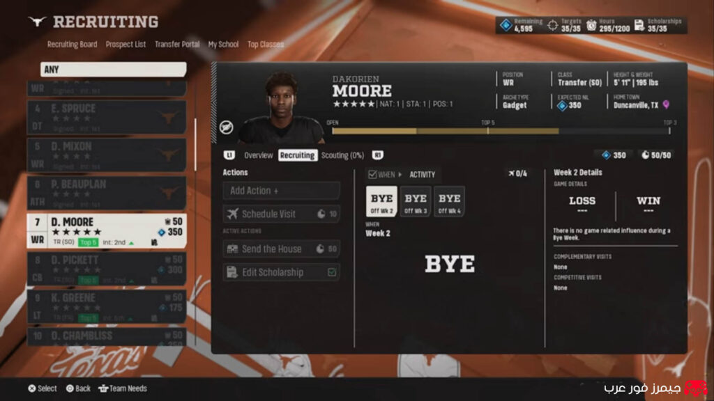 أوضاع وأطوار لعبة EA Sports College Football 27