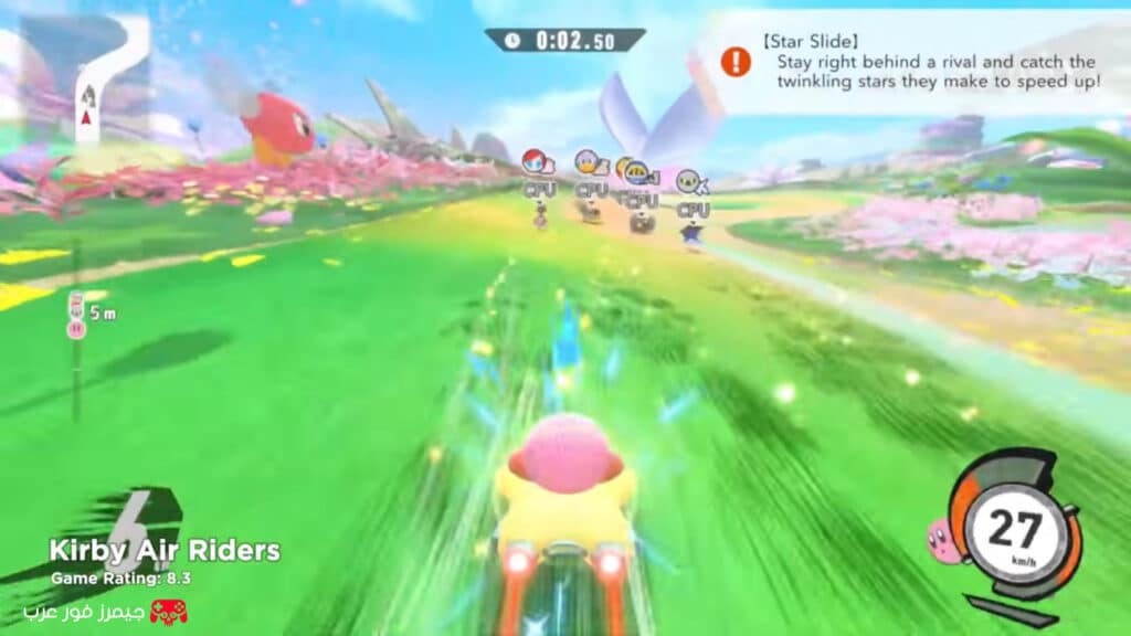 لعبة Kirby Air Riders