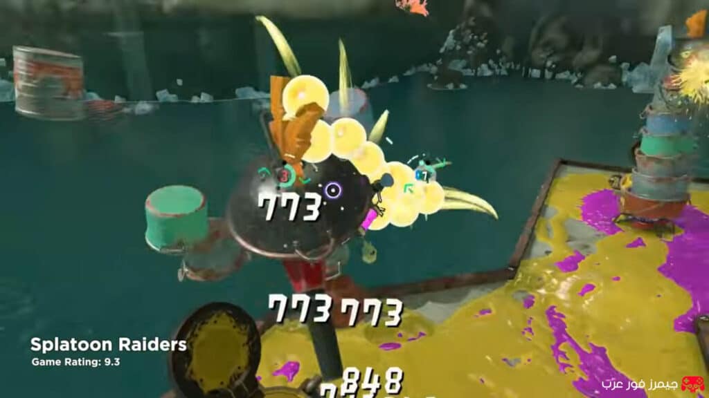 لعبة Splatoon Raiders