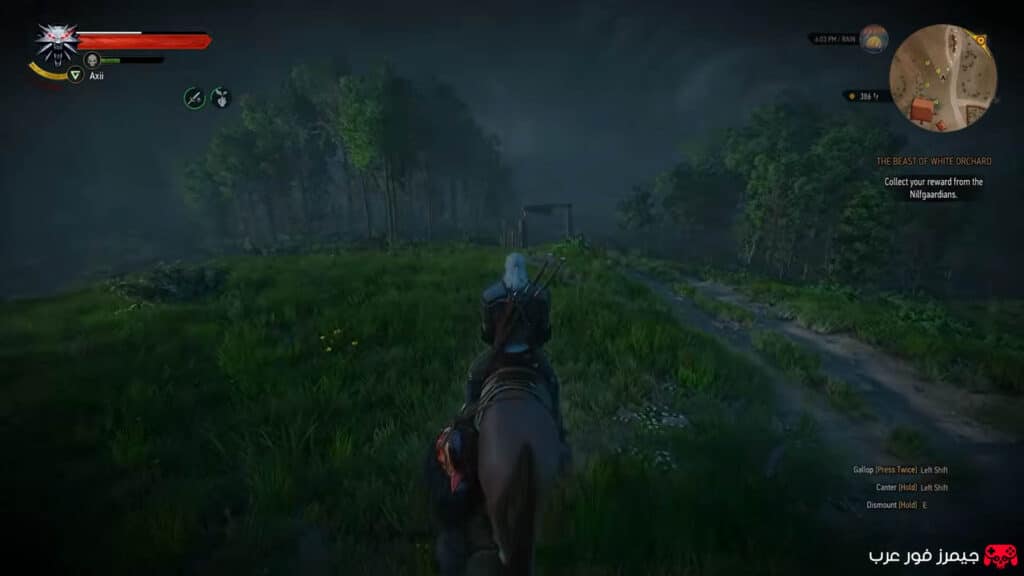 الجرافيك في لعبة The Witcher 3 Remastered