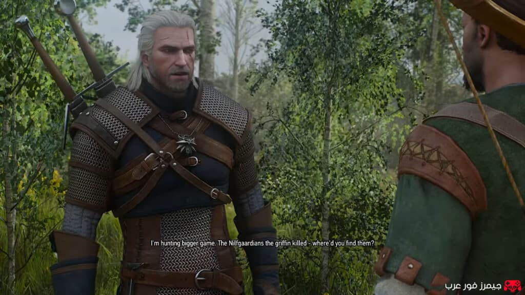 قصة لعبة The Witcher 3 Remastered