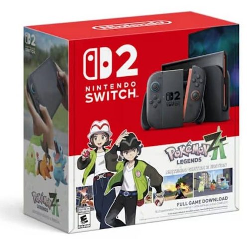تم الإعلان عن حزمة Pokémon Legends: Z-A مع Nintendo Switch 2 بسعر 499.99 دولارًا