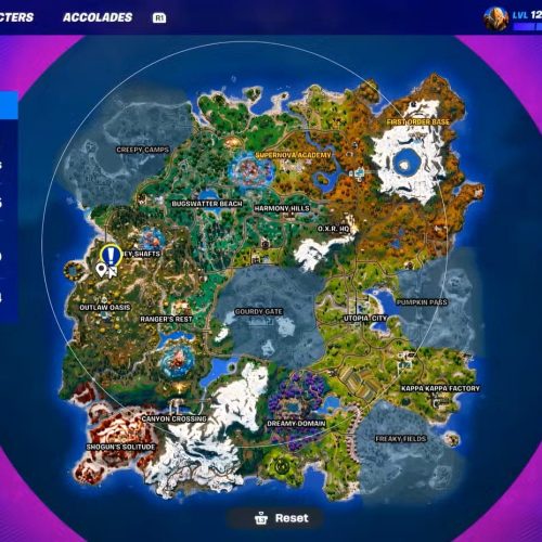 أين تجد حقيبة Daphne في لعبه Fortnite