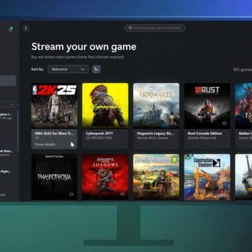 تطبيق Xbox على الحاسوب يتيح الآن للمستخدمين بث الألعاب التي يمتلكونها عبر متجر Microsoft Store