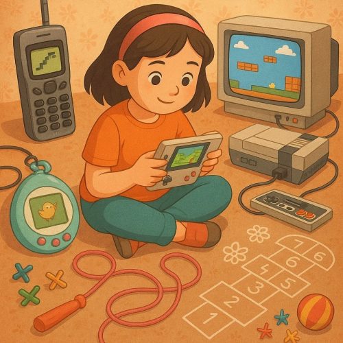 ألعاب زمان للبنات: رحلة في ذكريات الطفولة بين الألعاب الإلكترونية والألعاب الشعبية