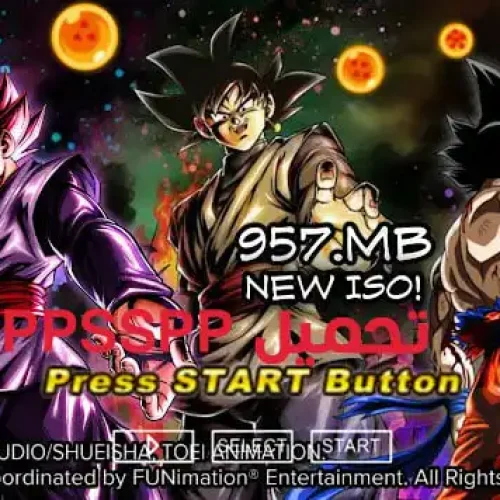 تحميل لعبة Dragon Ball Z Tenkaichi Tag Team ppsspp للاندرويد والكمبيوتر