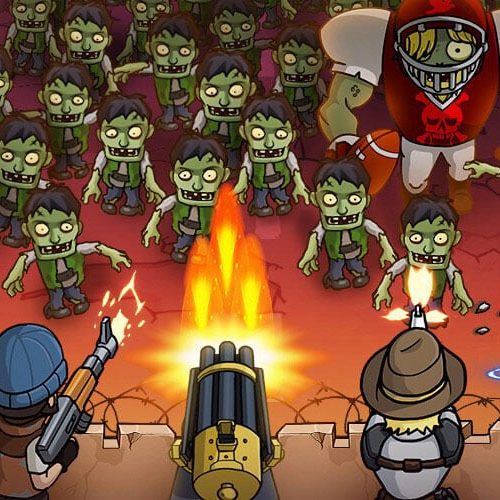 تحميل لعبة zombie war idle مهكرة للاندرويد apk اخر اصدار