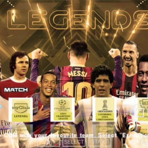تحميل لعبة بيس الاساطير PES Legends PPSSPP Special Edition