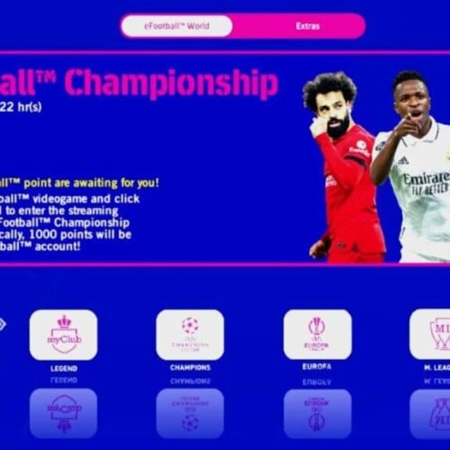 تنزيل لعبة eFOOTBALL PES 2023 PPSSPP للكمبيوتر والهاتف برابط تحميل مباشر