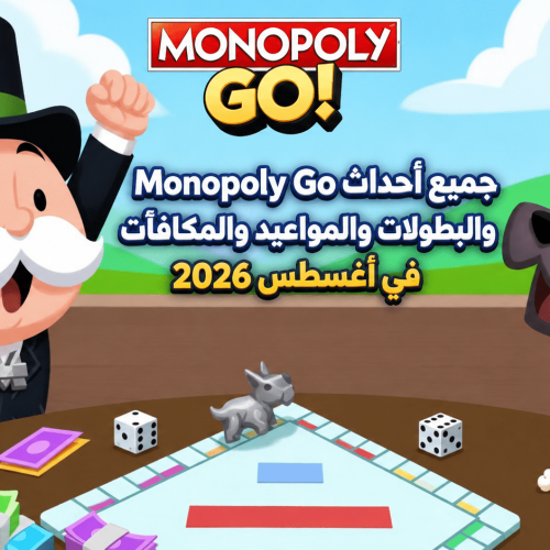 جميع أحداث Monopoly Go والبطولات والمواعيد والمكافآت في أغسطس 2026