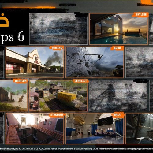 جميع خرائط Black Ops 6