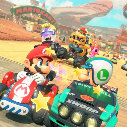 عرض لقطات شاشة Mario Kart World لوضع الصور