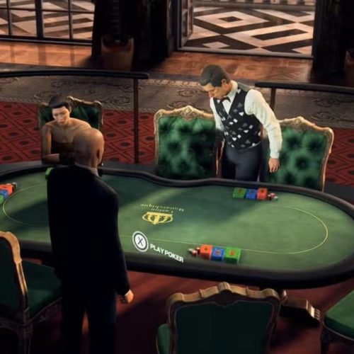 كيفية الفوز في لعبة البوكر في Hitman محتوي DLC The Banke